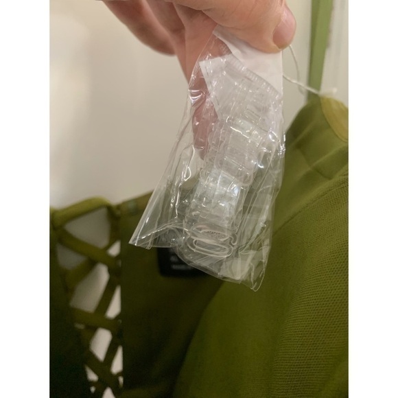 Vipgirl Olive Green Strapless Slit Corset Evening Gown Long Maxi Dress Size XL - Picture 8 of 12